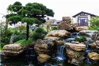 广州庭院设计假山鱼池，让你的小院赋予生命力！