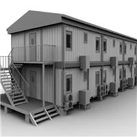 住人集装箱房屋别墅专业定制阳光房轻钢结构房设计全新集装箱