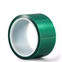 绿色阳极氧化PET高温硅胶带，PET绿色烤漆胶带
