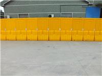 汉川1.8米高塑料水马围挡生产厂家