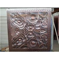 不锈钢古铜雕刻挂板 佛山厂家提供