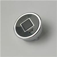 R302S圆形电容指纹模块 抽屉柜锁指纹模块 指纹头
