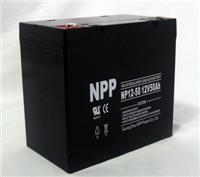 NPP/耐普蓄电池12v50ah免维护铅酸蓄电池 NP12-50
