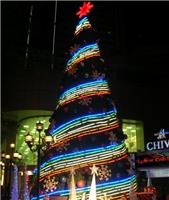 可定制大型圣诞树灯光节造型商业美陈