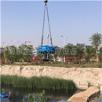南京兰江太阳能喷泉曝气机