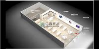 长沙华为智能生活馆 3.5版中岛体验柜 木纹体验桌定制