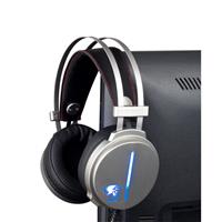 X09发光耳机3.5接口音乐HIFI耳机耳麦电脑头麦式电竞游戏耳机头戴式抗暴力吃鸡耳机网吧抗暴力效果