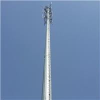 公司长期供应街道园林镀锌FH-002移动通讯单杆塔