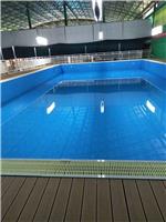 云南省香格里拉市钢结构拼装式泳池，拆装式泳池、整体游泳池、健身房泳池