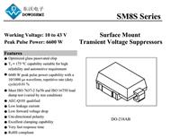 采购SM8S22A，上专业的TVS管供应商东沃电子