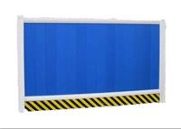 彩钢围挡生产厂家 施工蓝色铁皮防护 PVC建筑施工隔离围挡