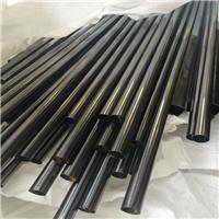 厂家供应真空电镀彩色管 304不锈钢黑钛金 不锈钢装饰制品管