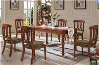 芜湖名邦家具中式餐桌椅，全实木餐桌椅，橡木餐桌椅