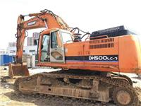 出售大型斗山二手挖掘机DH500-7履带式50吨重型工程机械