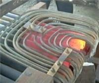 潍坊供应45#冷拔圆钢生产轧头加热机-感应加热炉