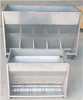 不锈钢料槽育肥双面料槽大猪食槽自由采食槽猪料槽