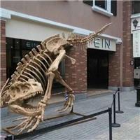 自贡仿真恐龙厂家直销1-30米恐龙化石骨架