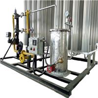 荣铖燃气设备100立方LNG空温式汽化器+水浴式汽化器调压撬整套设备