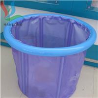 供应欧标环保6P防渗水婴儿泳池**透明PVC夹网布可定制
