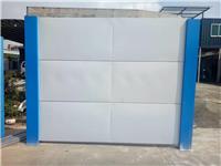 广州新标准钢板围板 新型蓝色镀锌板 安全防护钢板围挡 隔离施工围墙