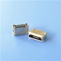 防水USB B型 MICRO 5P母座 四脚插板 板上2.85 防水等级IP68