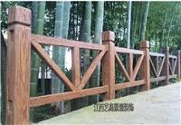 水泥仿木栏杆厂家教你怎么安装，仿木护栏围栏制作流程