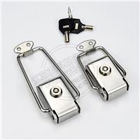 索科斯DK601 304不锈钢搭扣带锁钥匙箱包扣配件扣工业锁扣卡扣门扣拉扣SK601