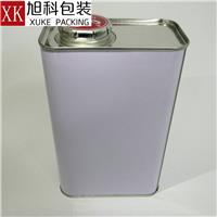 1L方铁罐石化油样罐马口铁罐1kg化工溶剂罐指压盖铁罐油漆罐