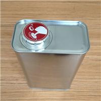 1L方铁罐石化油样罐1kg化工铁罐马口铁油漆罐涂料罐