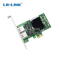 LR-LINK联瑞PCI-e x1千兆双电口以太网网卡Intel i350支持WOL