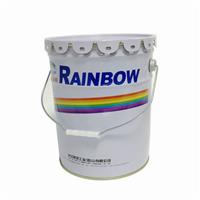 10L彩印花兰桶防锈涂料桶油漆化工桶10kg小铁桶马口铁桶