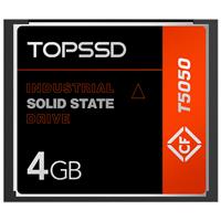 TOPSSD天硕 T5050系列 SLC工业级CF卡 4GB 工业CF卡 工控用CF卡闪存卡 电子硬盘 **品质匠心之选