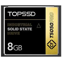 TOPSSD天硕 T5050Pro SLC工业级CF卡 8GB工业CF卡 工控用CF卡闪存卡 宽温三防 **品质匠心之选