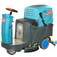 凯叻HY70驾驶电动洗地机 工厂环氧地坪清洁保养拖地机