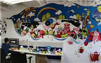来宾市滨江双语幼儿园墙绘壁画设计作品 国学幼儿园墙绘、幼儿园壁画、幼儿园彩