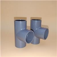 南亚耐腐蚀排水PVC-U正三通 20-400mm 化工给水UPVC异径三通