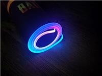 RGB发光软垫游戏鼠标垫 LED幻彩软边游戏鼠标垫