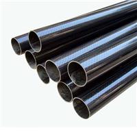 卷制3K碳纤维管/平纹斜纹3K碳纤管/强度高碳纤维管/碳管
