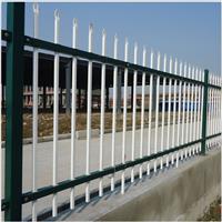 青海世腾围墙护栏 庭院围栏 钢栅栏围墙PVC护栏定做