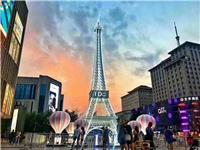 微景观仿真大型巴黎埃菲尔铁塔出租出售铁塔模型定制厂家