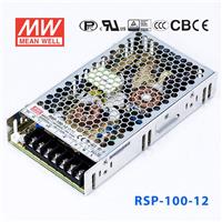中国台湾明纬RSP-100-12开关电源100W/12V/8.5A**薄型带PFC功能电源