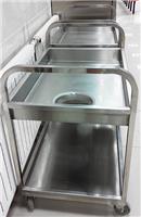 不锈钢双层工作台不锈钢调理加工承接厨房工程通风设备环保设备