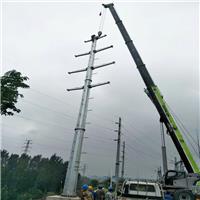 厂家供应四回路电力钢杆钢制电线杆