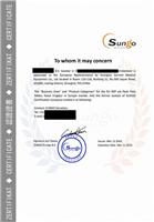 氧气面罩出口自由销售证书怎么申请 欧盟自由销售证书埃及客户清关需要 什么是自由销售证书