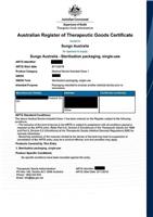 珠海澳大利亚TGA注册有效期