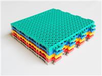 硬质高韧性快速拼接式塑胶地板 悬浮式快速拼装运动地板厂家