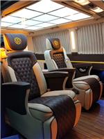 上海奔驰威霆内饰改装升级航空座椅木地板