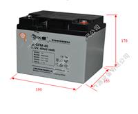 复华蓄电池6-GFM-40 12V40AH/10HR 尺寸/规格