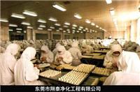 翔泰承接广东万级食品面包加工厂房无尘洁净安装工程