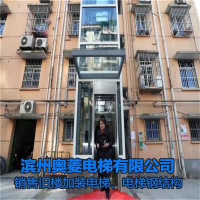 潍坊钢结构电梯井道报价-室外电梯钢结构